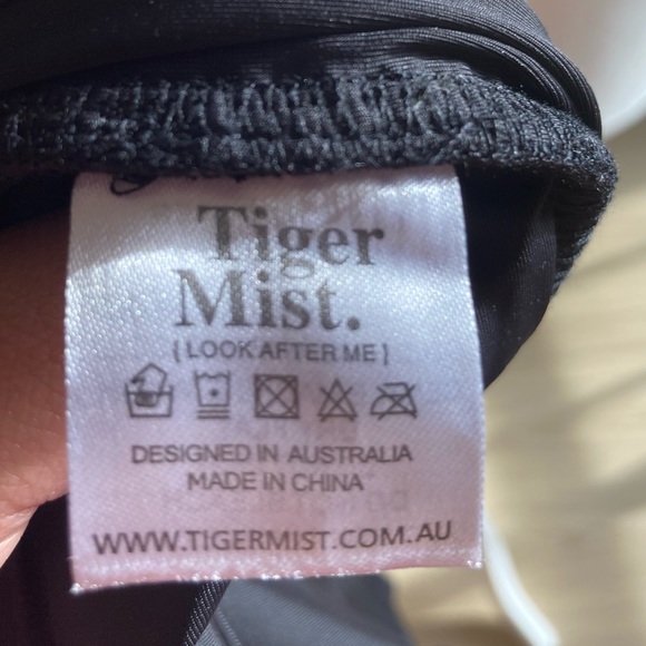 NWT: Black racer back dress - Picture 5 of 5